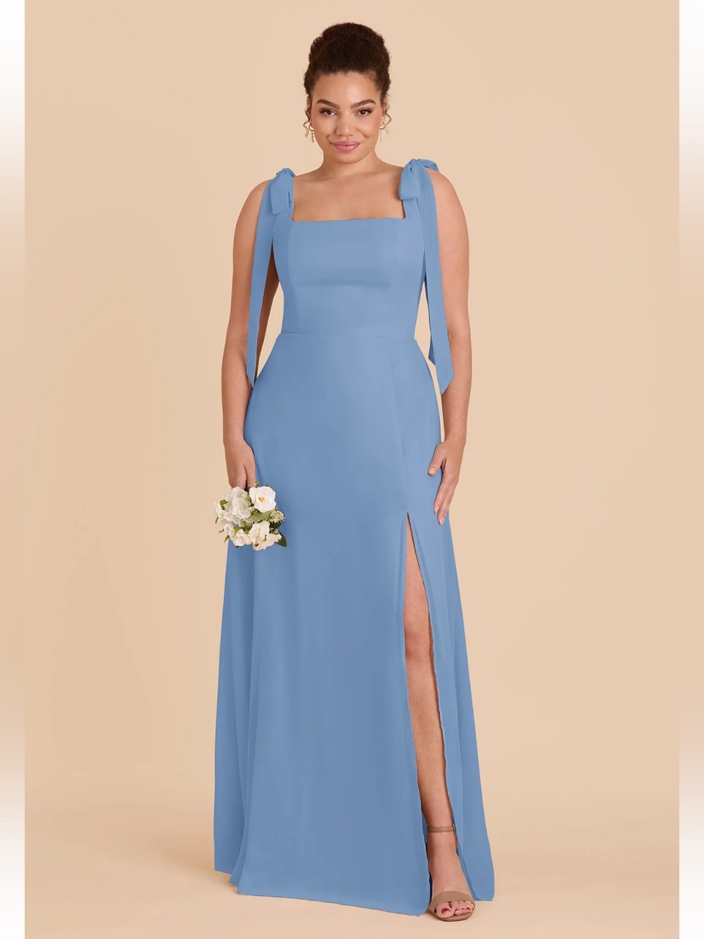 Birdy Grey Alex Dress Chiffon Bluebell